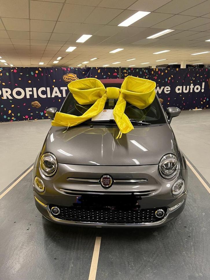 Prachtige Fiat 500 Cabrio ,  Bijna nieuw 16850€, Auto's, Fiat, Particulier, 500C, ABS, Airbags, Airconditioning, Bluetooth, Centrale vergrendeling