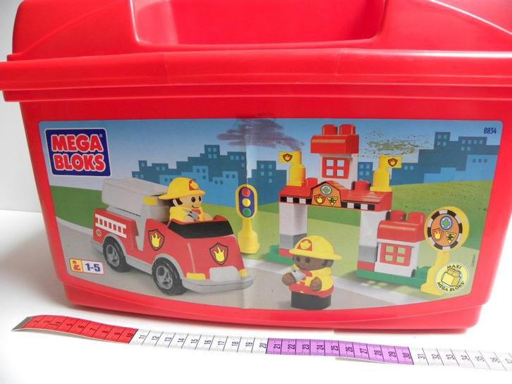 Mega Bloks Brandweer, Kinderen en Baby's, Speelgoed | Overig, Gebruikt, Jongen of Meisje, Ophalen of Verzenden