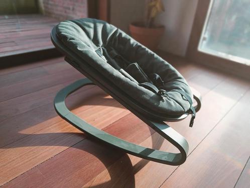 Kidsmill wipstoeltje baby's in olijfgroen fluwelen bekleding, Kinderen en Baby's, Wipstoeltjes, Zo goed als nieuw, Ophalen
