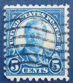 1922-5 Cent Th Roosevelt YT232A, Postzegels en Munten, Postzegels | Amerika, Verzenden, Gestempeld, Noord-Amerika