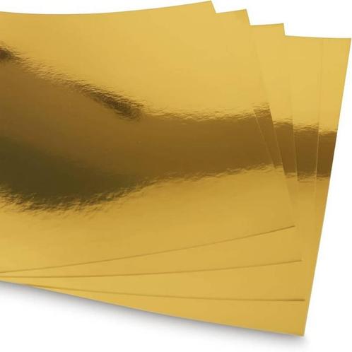 Karton Goud Papier 250 gram A4 (50 blad)SPOTPRIJS!!, Diversen, Papierwaren, Nieuw, Ophalen of Verzenden