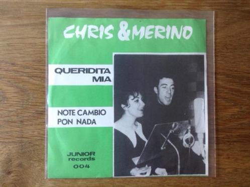 single chris & merino, CD & DVD, Vinyles Singles, Single, Pop, 7 pouces, Enlèvement ou Envoi