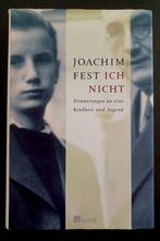 Joachim Fest, Ich nicht. Erinnerungen..., Kunst en Cultuur, Ophalen of Verzenden, Zo goed als nieuw, Joachim Fest