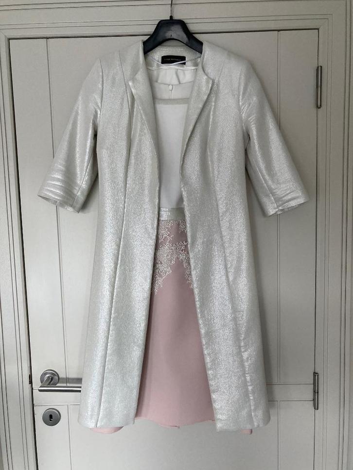 Prachtig ensemble LINEA RAFFAELLI, maat 42, Kleding | Dames, Gelegenheidskleding, Zo goed als nieuw, Cocktailjurk, Maat 42/44 (L)