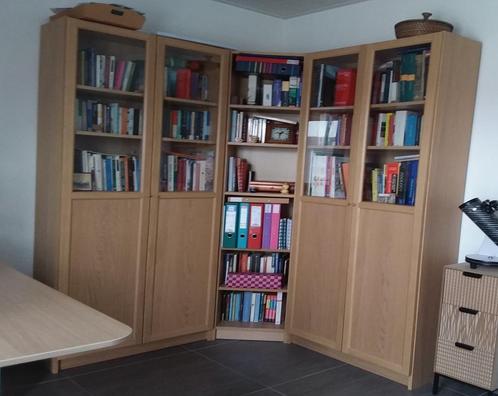 BILLY / OXBERG boekenkast – Zo goed als nieuw!, Huis en Inrichting, Kasten | Boekenkasten, Zo goed als nieuw, 150 tot 200 cm, 200 cm of meer