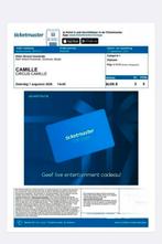 circus camille op 1 Augustus, Tickets en Kaartjes, Twee personen, Augustus