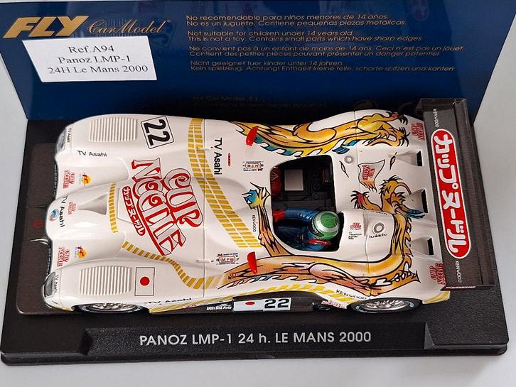 Fly Panoz LMP-1 24H Le Mans 2000 Dragon A94, Kinderen en Baby's, Speelgoed | Racebanen, Nieuw, Racebaan, Elektrisch, Overige merken