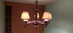 kroonluchter, Huis en Inrichting, Lampen | Kroonluchters, Ophalen, Gebruikt, Hout, Antiek - cottage