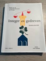 Integer en gedreven. Herziene druk 2024, Ophalen of Verzenden, Zo goed als nieuw