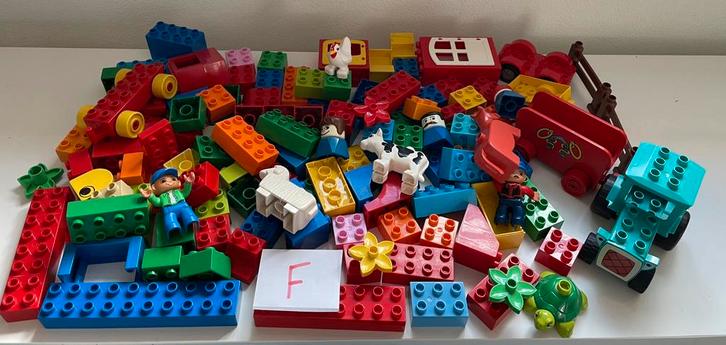 Duplo (F), Kinderen en Baby's, Speelgoed | Duplo en Lego, Gebruikt, Duplo, Losse stenen, Ophalen of Verzenden