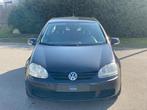 Volkswagen GolfV 125DKM 1.6BENZ MANUEEL GEKEURD&GARANTIE, Voorwielaandrijving, Testrit aan huis, Stof, Zwart