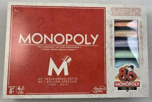 Monopoly 80e Verjaardag Editie Belgie compleet bordspel spel, Hobby en Vrije tijd, Gezelschapsspellen | Bordspellen, Gebruikt