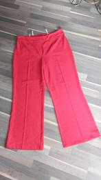 Yessica, geklede broek, rood, 46/48, Yessica, Broek of Spijkerbroek, Ophalen of Verzenden, Zo goed als nieuw