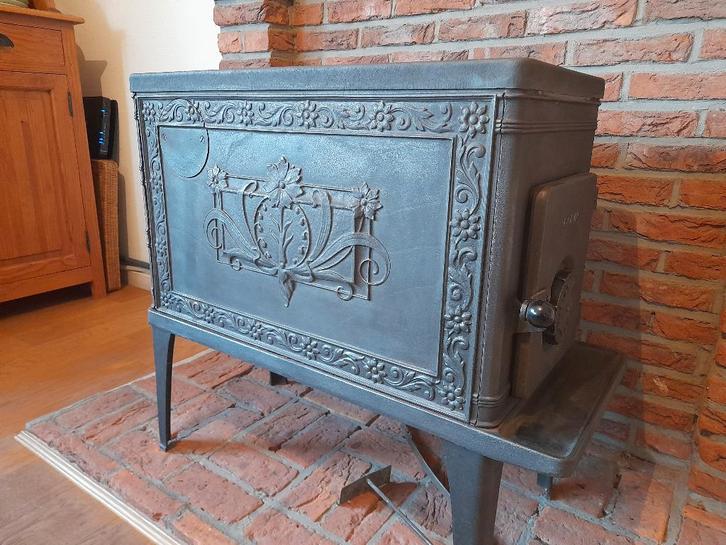 GODIN houtkachel, Huis en Inrichting, Kachels, Gebruikt, Houtkachel, Hout, Ophalen