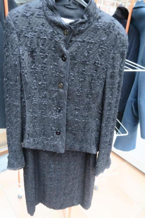 Kleedje+jasje zwart Féraud mt 38-40, Kleding | Dames, Jasjes, Kostuums en Pakken, Zo goed als nieuw, Kostuum of Pak, Maat 38/40 (M)