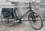 TREK trekkingfiets met voordrager M60, Fietsen en Brommers, 57 tot 61 cm, Ophalen, Versnellingen