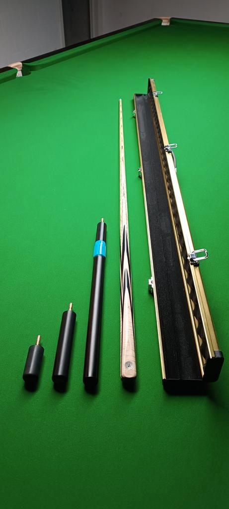 One piece snooker cue Britannia Poseidon 'Titanium Cues', Sports & Fitness, Billards & Billards américains, Comme neuf, Enlèvement ou Envoi