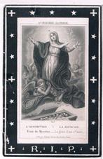 Bp. Smet Maria. ° St. Nikolaas 1818 † St. Nikolaas 1872, Verzamelen, Bidprentjes en Rouwkaarten, Bidprentje, Ophalen of Verzenden