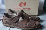 Chaussures aérées en cuir Tolino pointure 44, Kleding | Heren, Schoenen, Sandalen, Bruin, Ophalen of Verzenden, Zo goed als nieuw