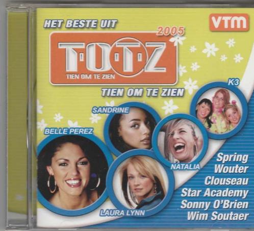 CD VTM Tien Om Te Zien 2005, Cd's en Dvd's, Cd's | Nederlandstalig, Zo goed als nieuw, Pop, Ophalen
