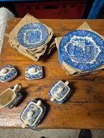 Servies blauw, Ophalen of Verzenden