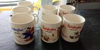 tasses Douwe Egberts Paddington figure 3 x différents, Comme neuf, Tasse(s) et/ou soucoupe(s), Autres styles, Céramique