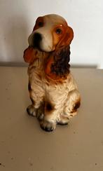 Vintage porseleinen beeld cocker spaniel, Ophalen of Verzenden, Gebruikt, Dier
