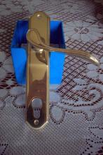 Deurkruk met schild en slotplaatje, Enlèvement, Neuf, Cuivre ou Laiton, Loquet ou Poignée