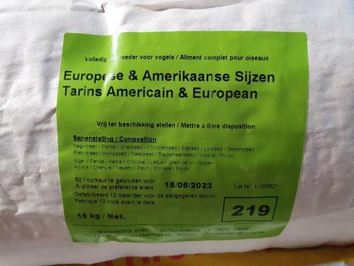 Europese en Amerikaanse Sijzen 15kg - Hobbyfarm Hoebregts, Dieren en Toebehoren, Vogels | Hokken en Kooien, Ophalen of Verzenden