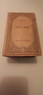 livre Oeuvres d'Horace en français et en latin, Histoire, Enlèvement ou Envoi, Hachette, Utilisé