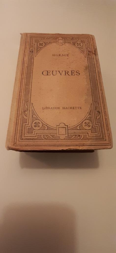 livre Oeuvres d'Horace en français et en latin, Livres, Livres scolaires, Utilisé, Histoire, Secondaire, Enlèvement ou Envoi