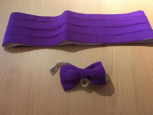 ceinture unisexe ceremonie/feest + vlinderdas /als nieuw, Kleding | Heren, Riemen en Ceintuurs, Zo goed als nieuw, Riem of Ceintuur
