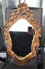 Spiegel goud verguld Louis XV groot 83 x 50💎😍💑🎁🤗👌, Ophalen of Verzenden, Overige vormen, 50 tot 100 cm, Minder dan 100 cm