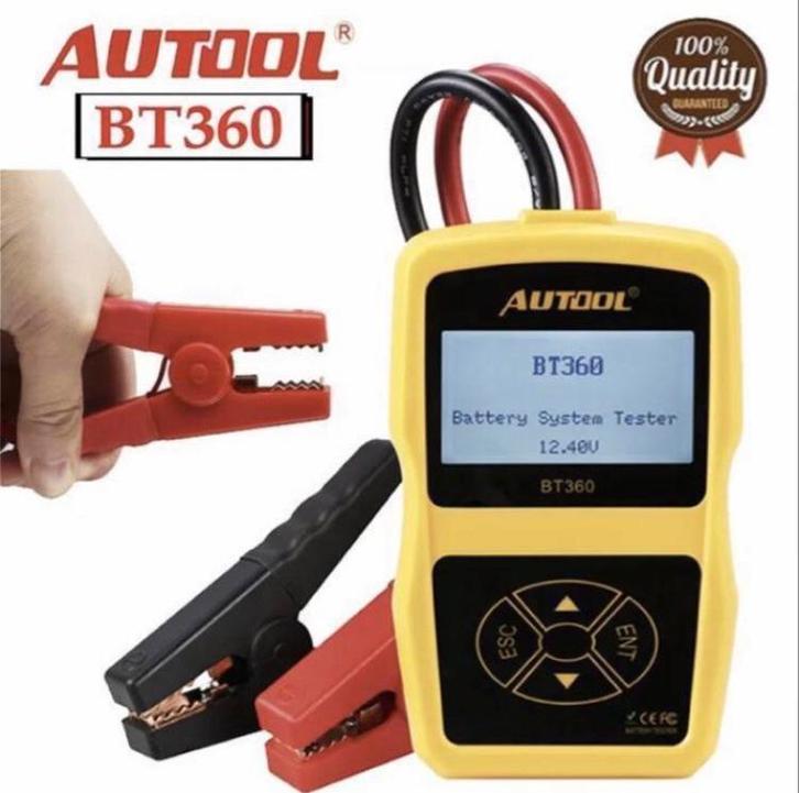Autool BT-360 Batterij tester Accu tester, Auto diversen, Autogereedschap, Ophalen of Verzenden