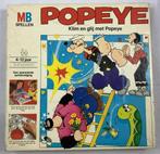 Klim en glij met Popeye MB bordspel vintage 1979 compleet, Verzenden, Zo goed als nieuw