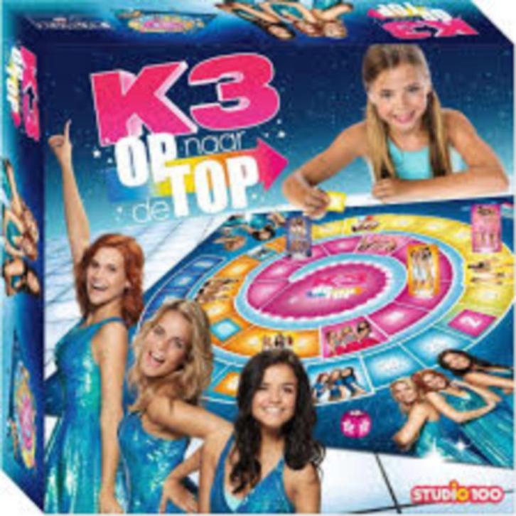 K3 - Bordspel - Op naar de top, Hobby en Vrije tijd, Gezelschapsspellen | Bordspellen, Zo goed als nieuw, Ophalen