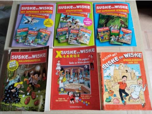 Suske en Wiske - familiestripboeken en dikke stripboeken, Boeken, Stripverhalen, Gelezen, Meerdere stripboeken, Ophalen of Verzenden