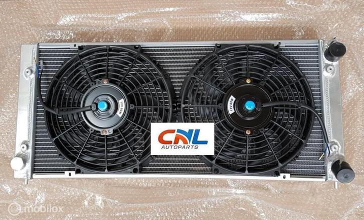 Radiator+2fans  VW GOLF GTI/JETTA MK2/A2 1.6D/1.8/2.0 GAS, Autos : Pièces & Accessoires, Moteurs & Accessoires, Neuf, Enlèvement ou Envoi