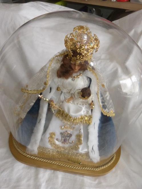 Statue de Marie magnifiquement finie avec cloche, Maison & Meubles, Accessoires pour la Maison | Cloches, Comme neuf, Enlèvement