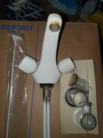 Mélangeur lavabo grohé blanc  Vidage automatique, Ophalen of Verzenden, Nieuw, Wastafel