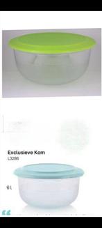 Nieuwe exclusieve kom van 6 liter tupperware, Huis en Inrichting, Keuken | Tupperware, Ophalen of Verzenden, Nieuw