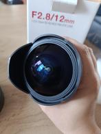 Objectif Nikon Samyang 12mm 2.8, Audio, Tv en Foto, Foto | Lenzen en Objectieven, Ophalen, Zo goed als nieuw, Groothoek Fisheye-lens