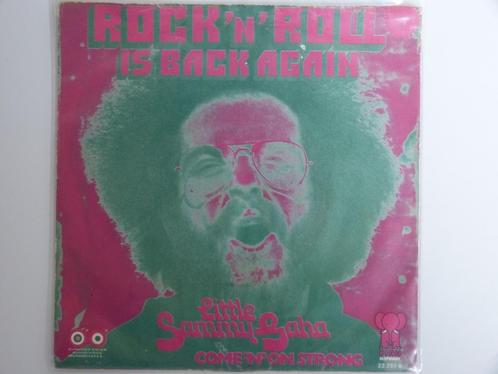 Little Sammy Gaha Rock 'N' Roll Is Back Again 7" 1973, CD & DVD, Vinyles Singles, Utilisé, Single, 7 pouces, Enlèvement ou Envoi