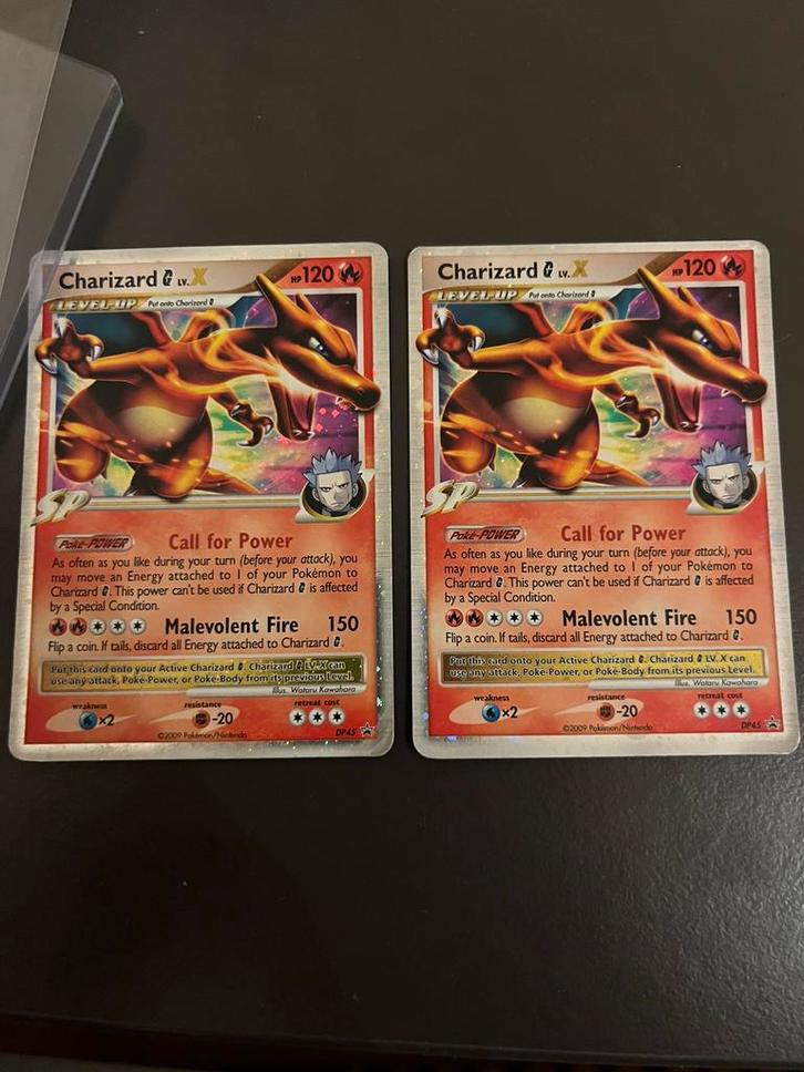 Twee charizards diamond and pearl promo, Hobby & Loisirs créatifs, Jeux de cartes à collectionner | Pokémon, Comme neuf, Enlèvement ou Envoi