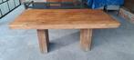 Eettafel uit teak. Zeer degelijk. L180 X B90, Huis en Inrichting, Tafels | Eettafels, Ophalen, Gebruikt, Teakhout, 50 tot 100 cm