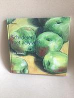R. Komala - Schilderen met acrylverf - prima staat, Boeken, Ophalen, R. Komala, Zo goed als nieuw, Tekenen en Schilderen