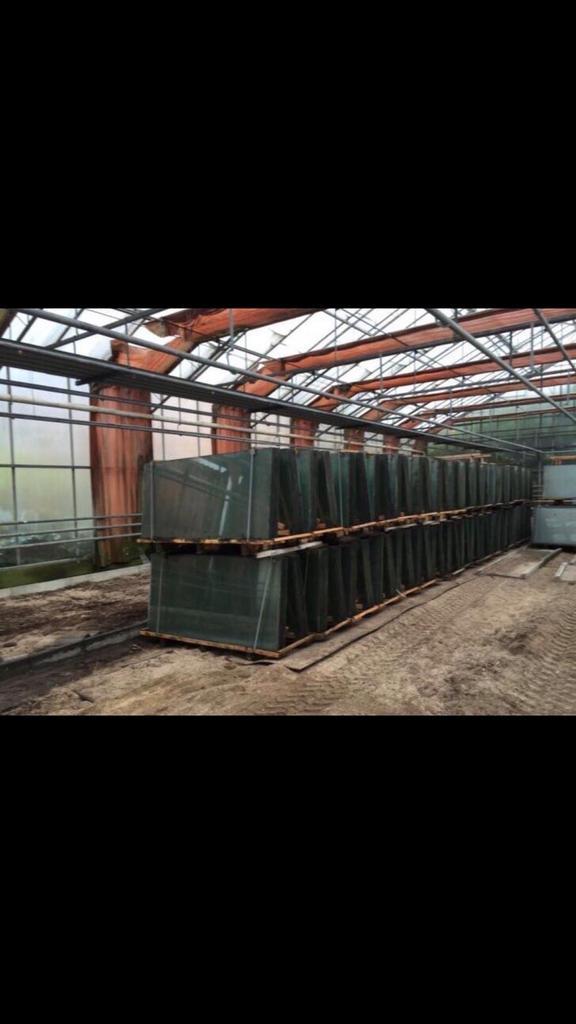 Serreglas ruiten hobbyserre, Jardin & Terrasse, Serres, Utilisé, Verre, Enlèvement