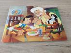 Puzzle en carton Disney Pinocchio (12 pièces), Comme neuf, 10 à 50 pièces, Enlèvement ou Envoi, 2 à 4 ans
