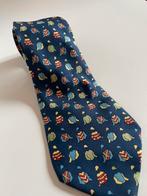 Das - merk Hermes- paris - zijde, Blauw, Ophalen of Verzenden, Met patroon, Hermes