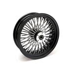 Fat spokes achterwiel zwart 5.50 x 16, Motoren, Onderdelen | Harley-Davidson, Ophalen, Petroleumhavenweg 26, Info@taco-motos.com